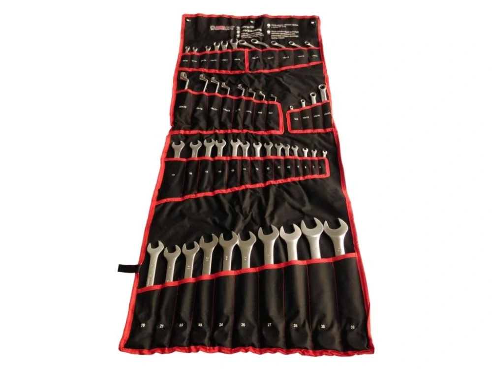 MDtools M58140 Sada klíčů - očko-otevřené, zahnuté, S klíče, TORX, na brzdové trubky, 47 ks