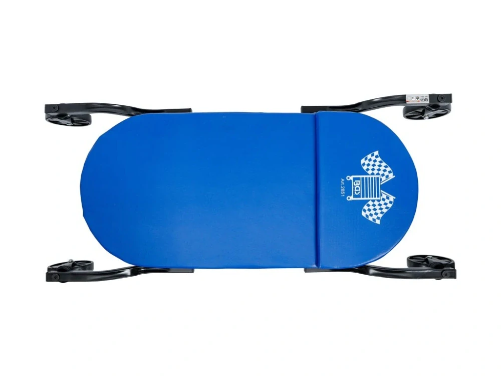 BGS 2851 Montážní lehátko pojízdné, extra nízké, 1090 x 485 mm