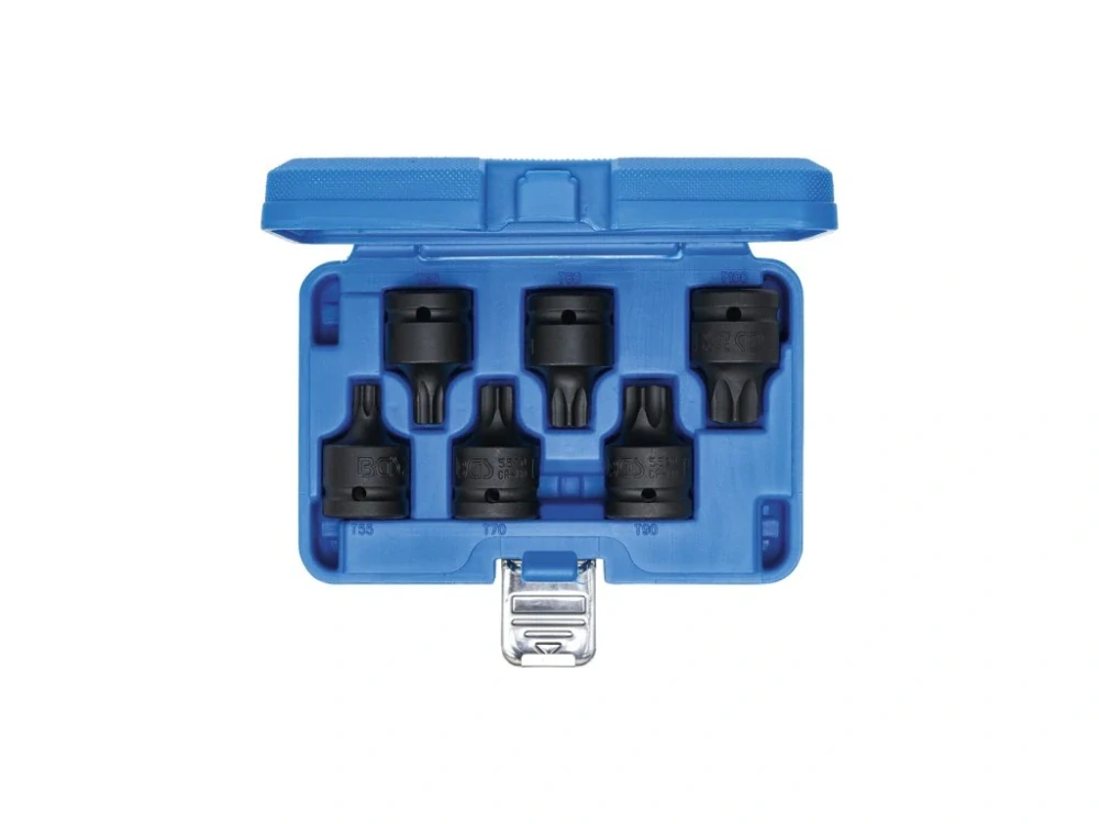 BGS 5055 Zástrčné hlavice úderové TORX 3/4", T55-T100, sada 6 dílů