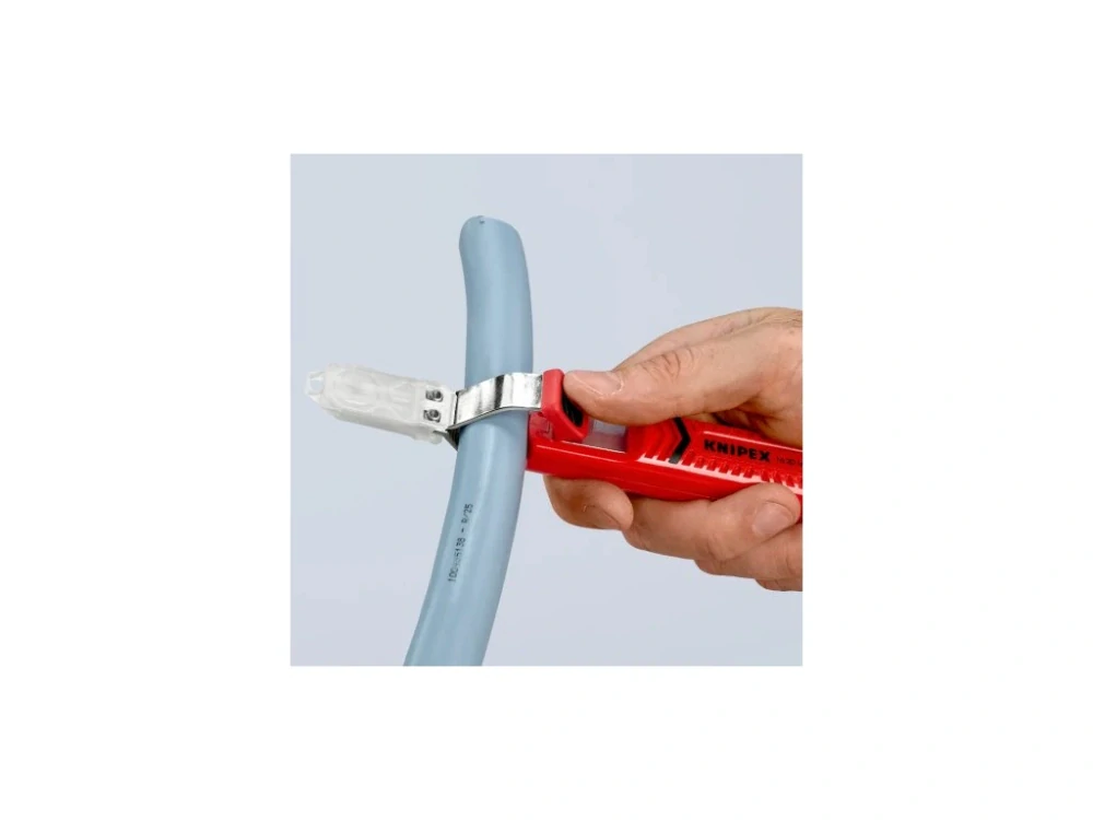 KNIPEX 16 20 165 SB Nůž na kabely s háčkem, pro průměry 8,0-28,0 mm