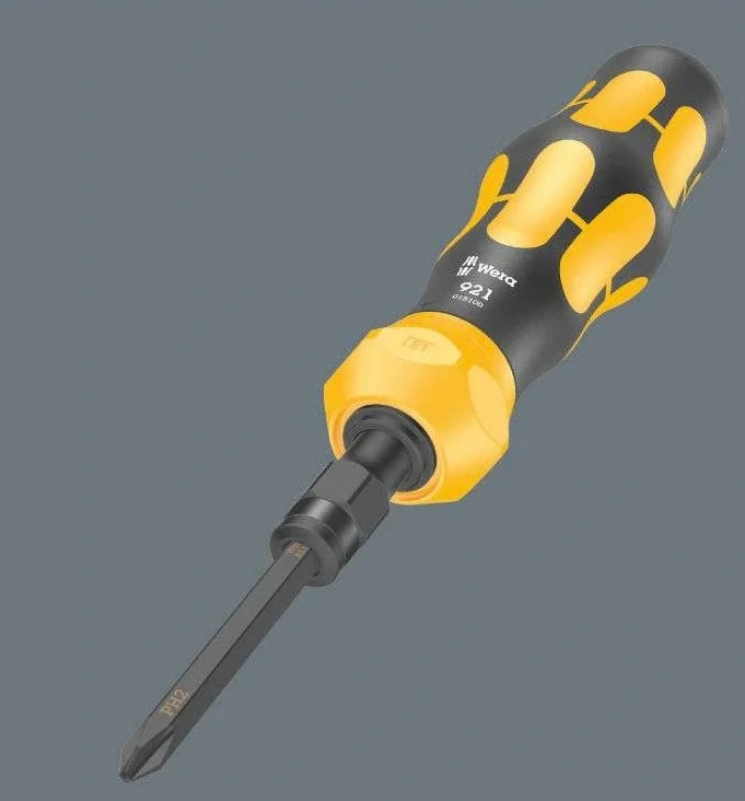WERA 018110 Sada rázových šroubováků 1/4", 25 Nm, 19 dílů