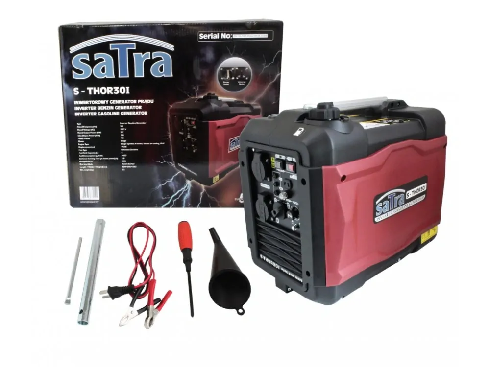 SATRA S-THOR30I Invertorová benzínová elektrocentrála 3 kW