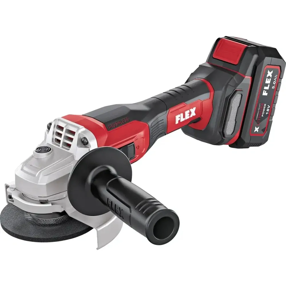 FLEX L 125 18.0-EC LD/5.0 Set Aku úhlová bruska 125mm, 2x 5,0 Ah - 530.496