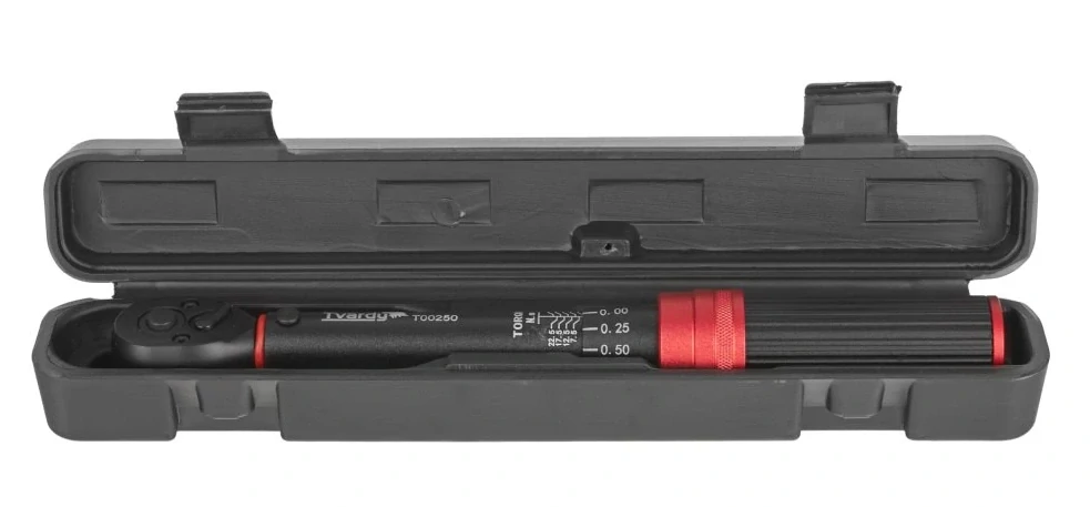 TVARDY T00250 Momentový klíč 1/4", 5-25 Nm, s přepínací ráčnou, přesný (+-3%), kalibrovaný