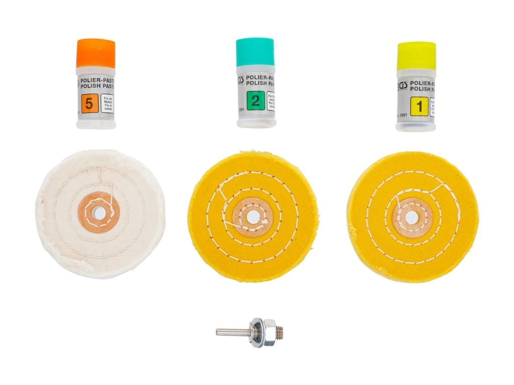 BGS 3991 Leštící souprava pro tvrdé kovy 7ks
