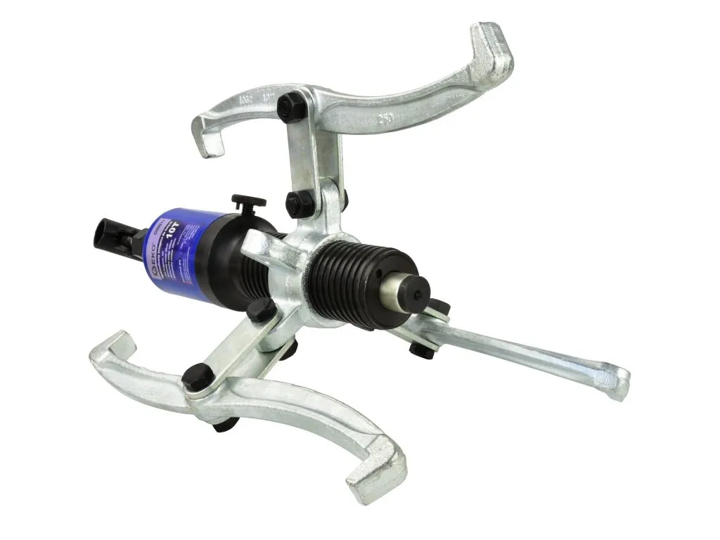 GEKO G00911 Dvou a tříramenný hydraulický stahovák, síla 10 tun