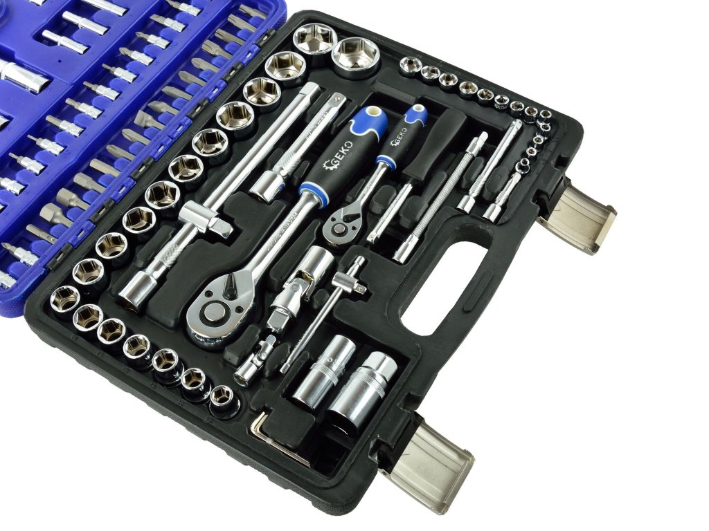 GEKO G10100 Gola sada 1/2" a 1/4", 94 kusů