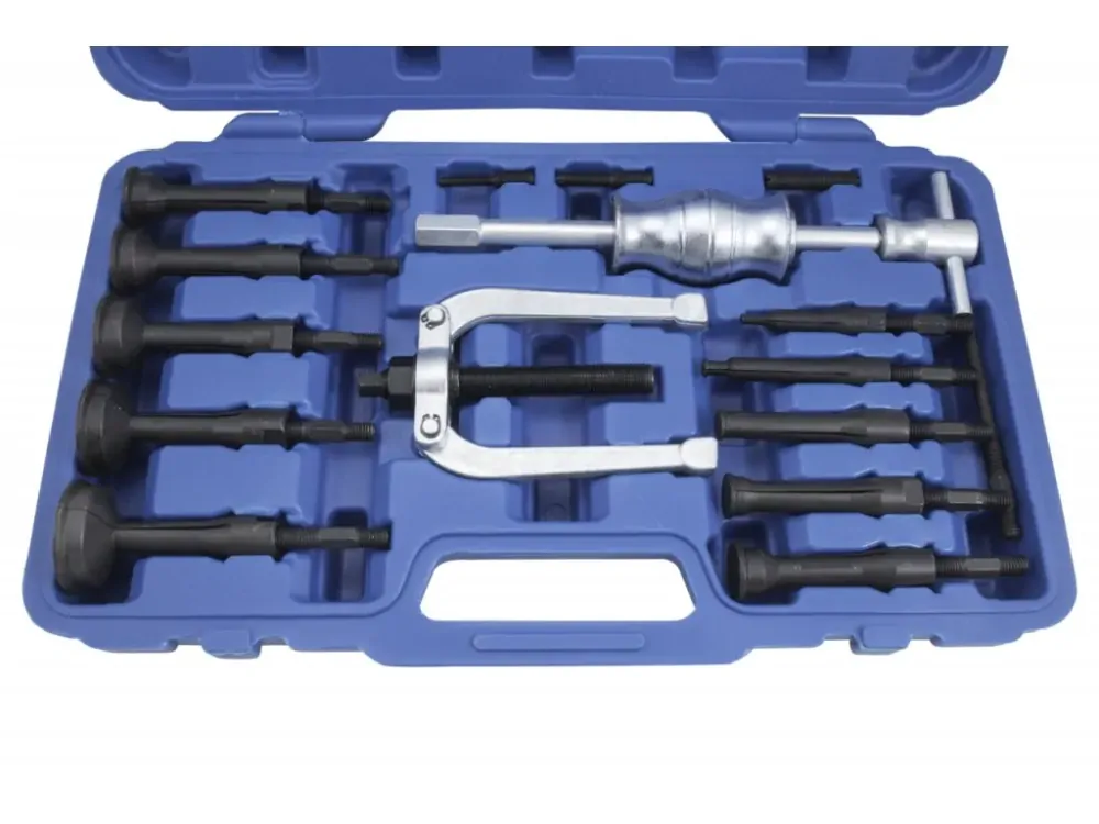 QUATROS QS11821 Sada přípravků na demontáž jednostranně čelně přístupných ložisek 8-58 mm