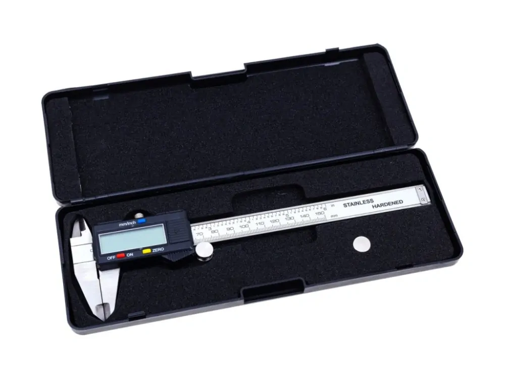 QUATROS QS15506 Elektronické posuvné měřidlo (tzv. šuplera), 0-150 mm x 0,01 mm