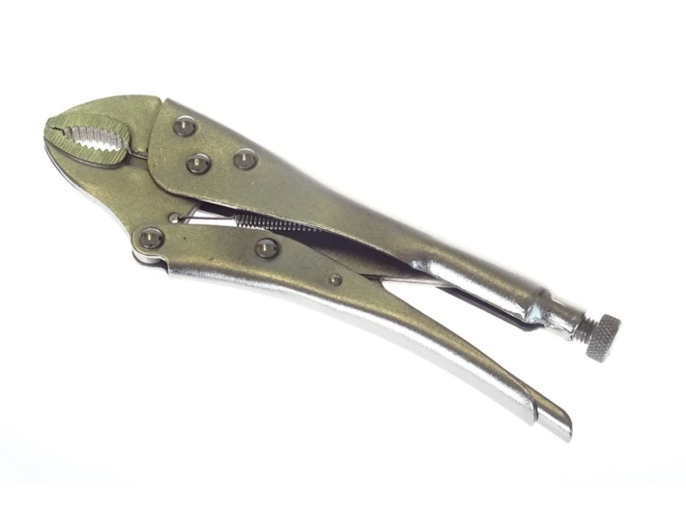 QUATROS QS53018 Rychloupínací, samosvorné kleště 250 mm, oblé čelisti