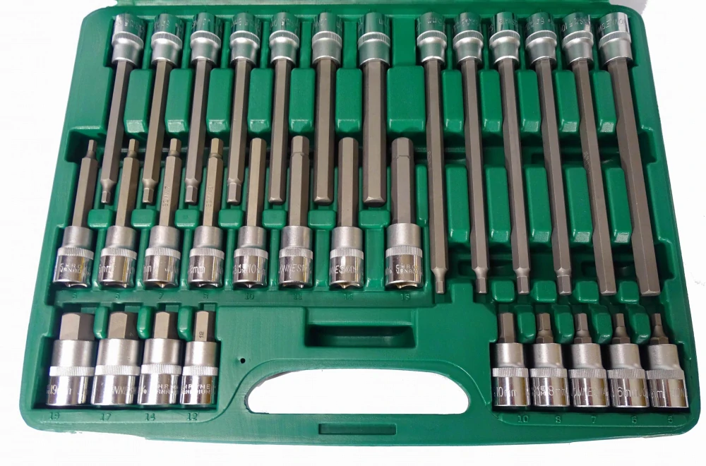 JONNESWAY S09H4930S Sada zástrčných hlavic 1/2" Imbus, 30 ks