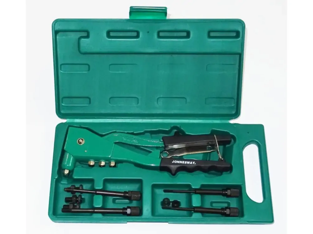 JONNESWAY V1102 Nýtovací kleště na trhací nýty 2.4, 3.2, 4, 4.8 mm a maticové nýty M3-M6