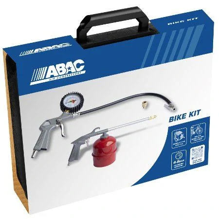 ABAC ATK-B Bike Kit pneumatická sada (pneuhustič + mycí pistole)
