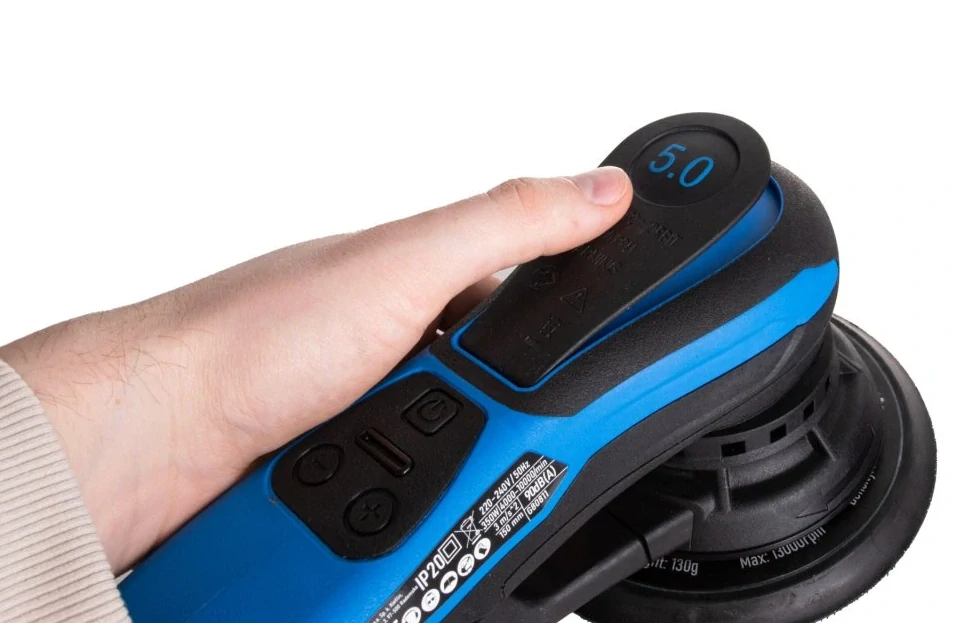 GEKO G80811 Oscilační excentrická bruska, 150 mm, brushless motor