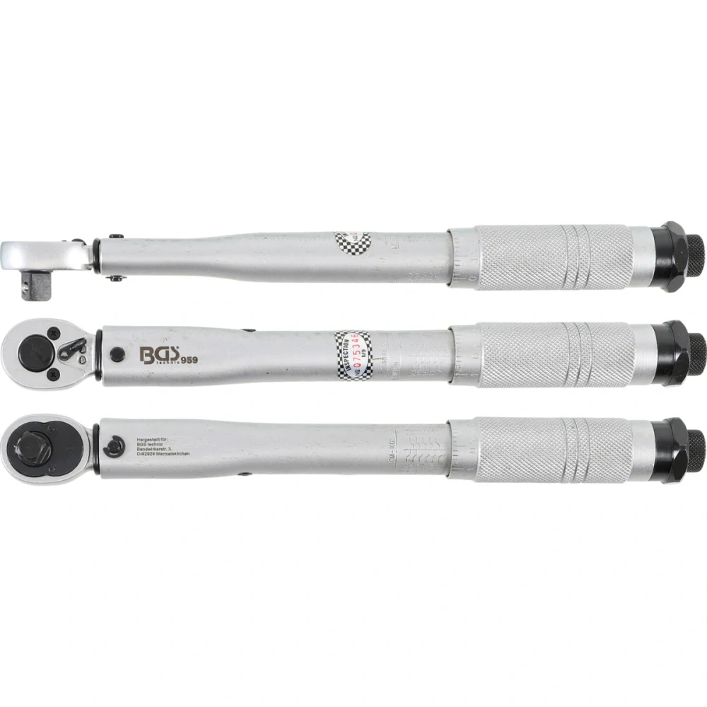 BGS 959 Momentový klíč 3/8" 5 ÷ 25 Nm, chromovaný