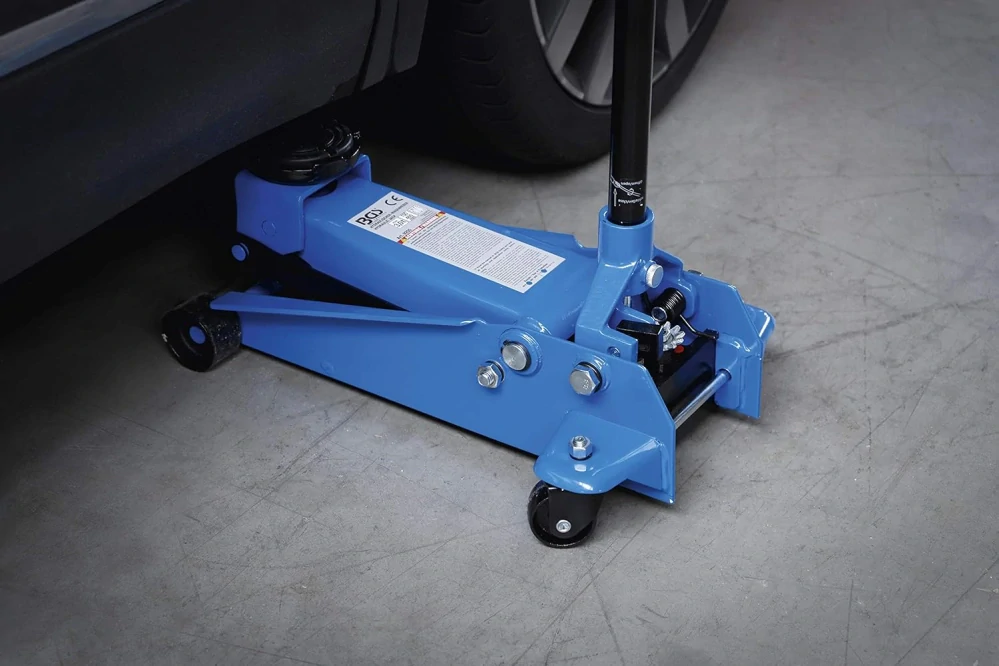 BGS 9255 Pojízdný hydraulický zvedák 3t (130-465 mm)