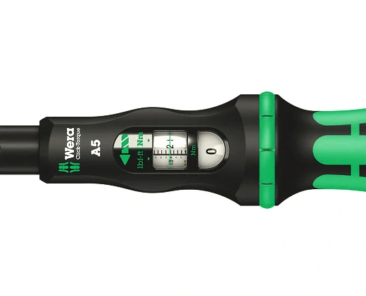 WERA 130110 Momentový klíč Wera Click-Torque A 6 Set 1 s přepínací ráčnou 1/4" (2,5 ÷ 25 N)