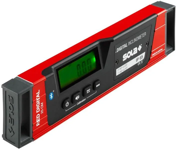 SOLA RED 25 digitální sklonoměr 25cm