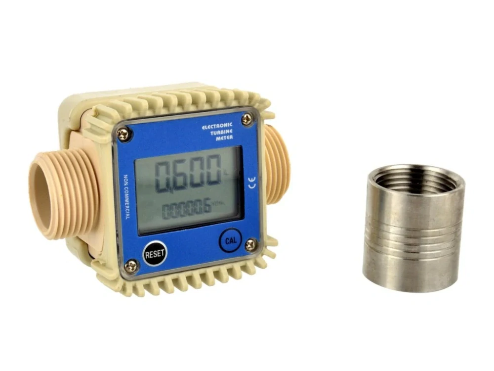GEKO G00951 Digitální průtokoměr pro naftové čerpadlo, LCD displej