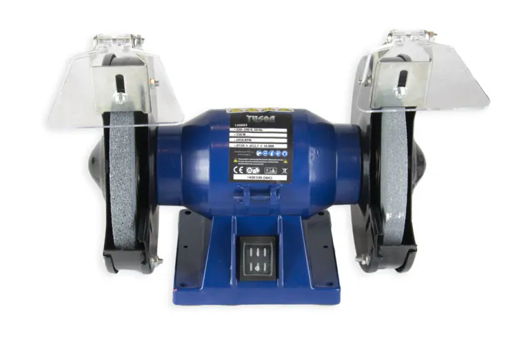 TUSON 130003 stolní dvoukotoučová bruska 150mm, 150W