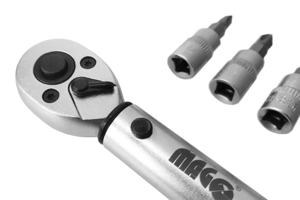 MAGG MKM01 Momentový klíč 1/4" 2-24 Nm pro jízdní kola - 13 hlavic