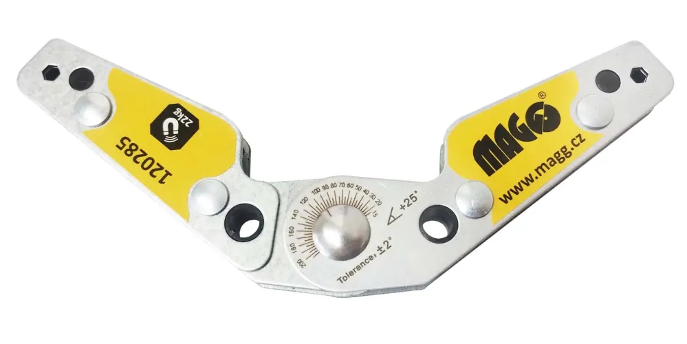 MAGG 120285 Magnetický úhelník nastavitelný 20° - 200°