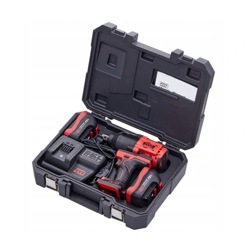 M7 DW-402A Aku příklepový utahovák 1700Nm, 18V / 2x 5,0Ah + kufr