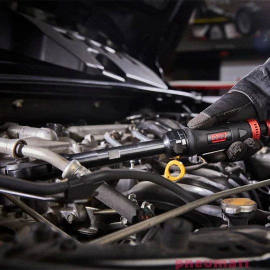 M7 NE-4305 pneu ráčnový utahovák prodloužený 1/2" (95 Nm)