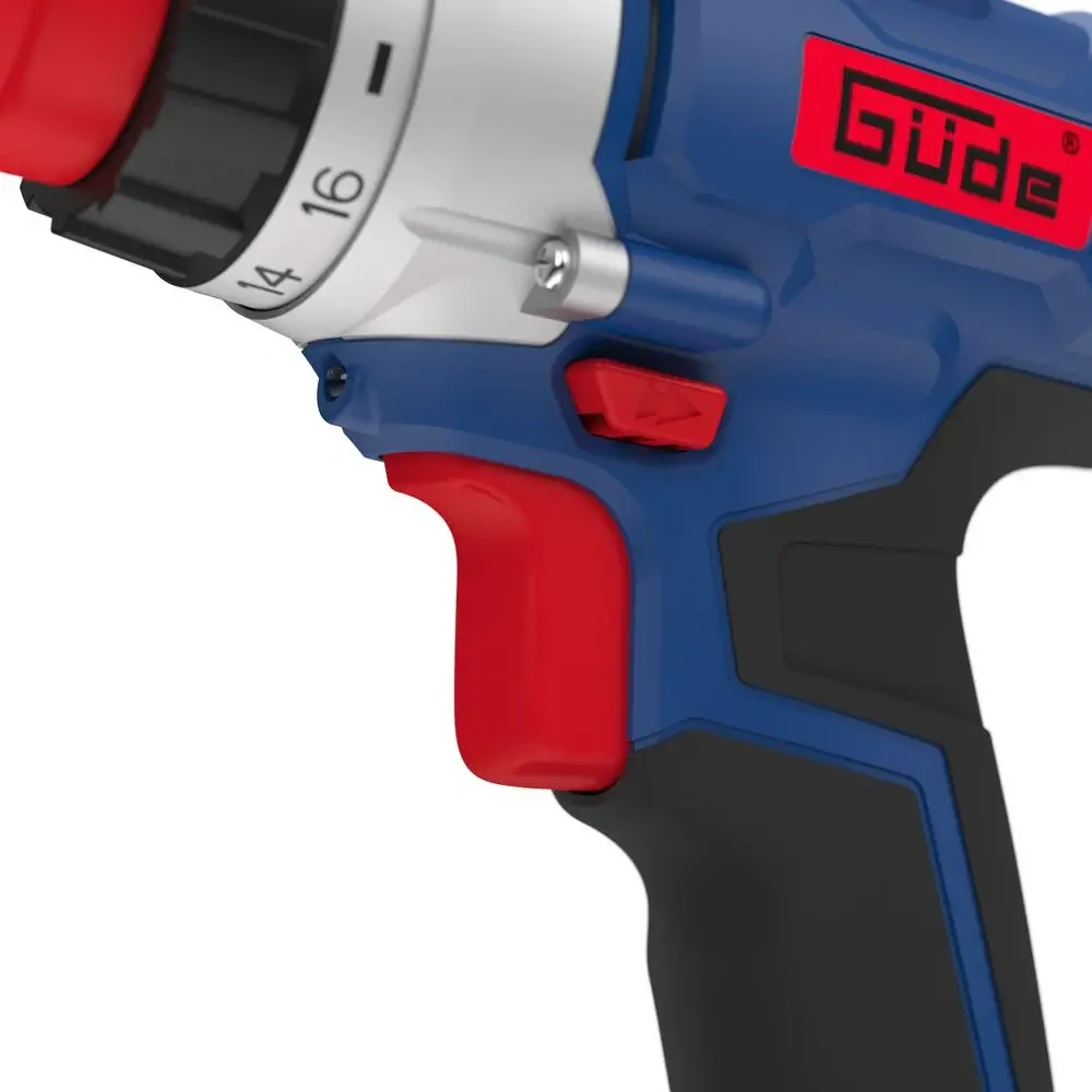 GÜDE BS 18 AKU VRTACÍ ŠROUBOVÁK 2,0Ah, 18V Set 126 dílů - 58701