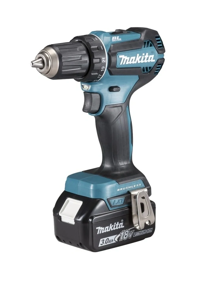MAKITA DDF485RF3J Aku vrtací šroubovák 18V; 3x 3,0Ah