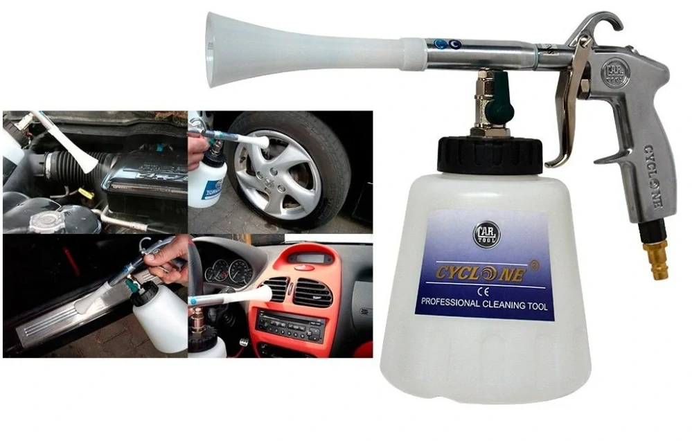GENBORX Tornádor CYCLONE Z-010ac Pneumatická čisticí pistole, objem 1 l, 6-9 bar