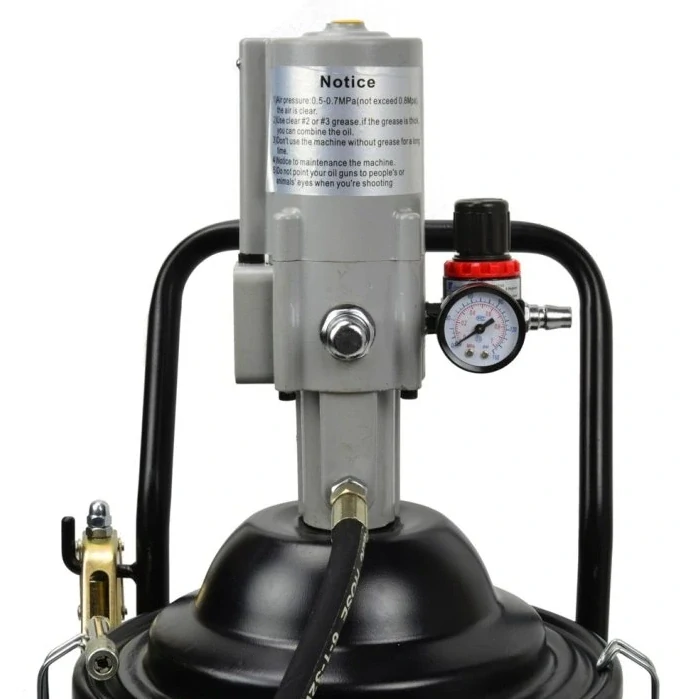 GEKO G01137 Maznice pneumatická, pojízdná, objem 16 l, tlak 30-40 MPa, hadice 4m