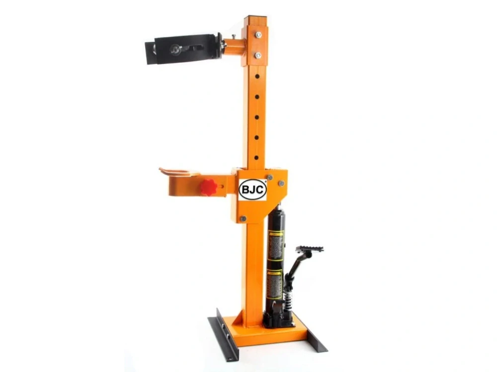 MDtools M80440 Stahovák pružin, hydraulický, stojanový, 1t