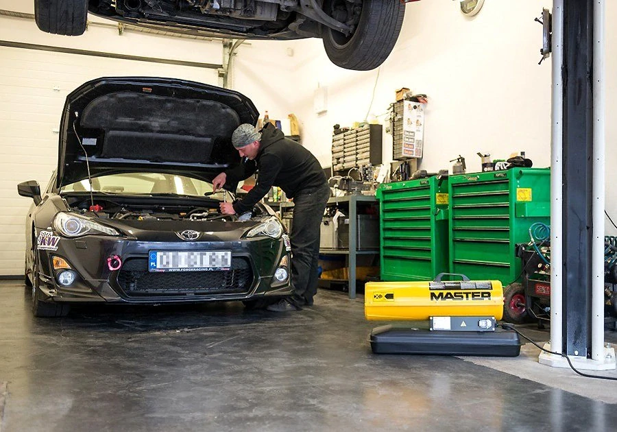 MASTER B 70 CED Dílenské topidlo naftové, mobilní, 20 kW