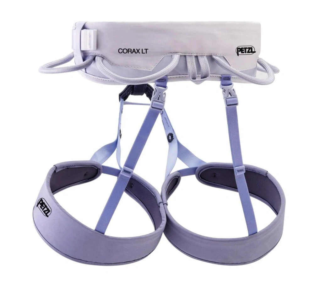 PETZL CORAX LT WOMEN XS LILAC WHITE sedací úvazek fialový