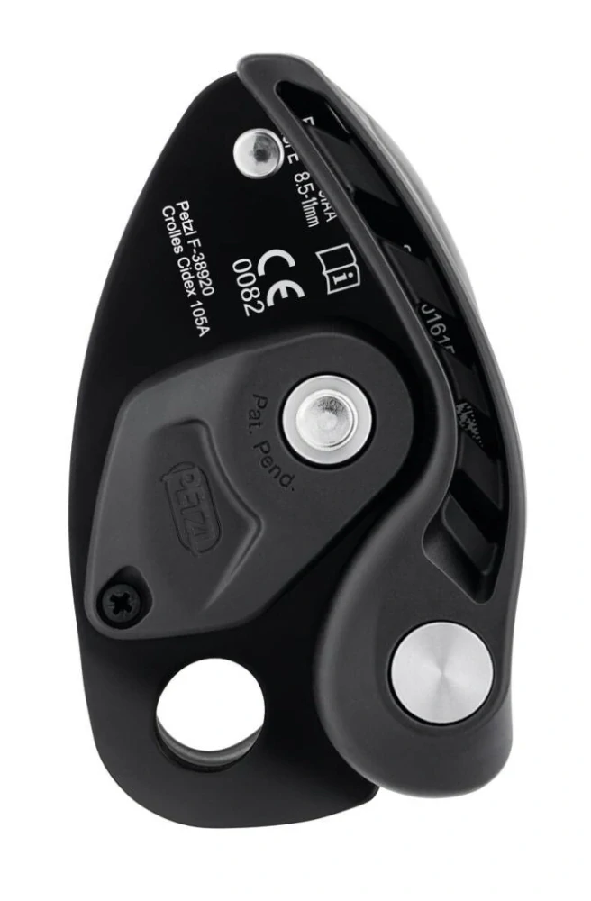 PETZL NEOX LIGHT GRAY jistící brzda šedá