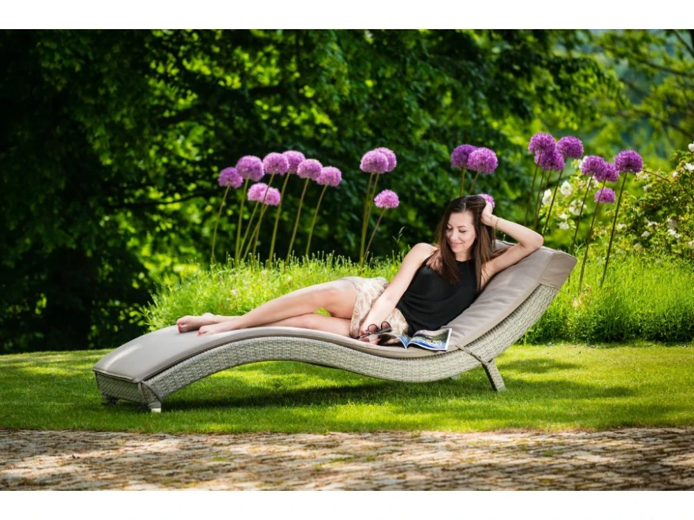 DIMENZA Lehátko BARCELONA - šedé