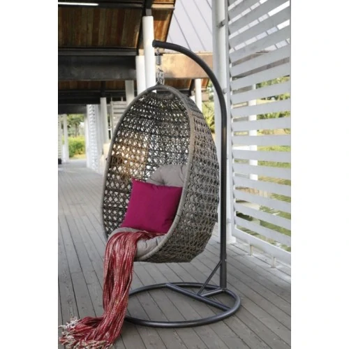 DIMENZA Závěsná houpačka BARCELONA - šedá