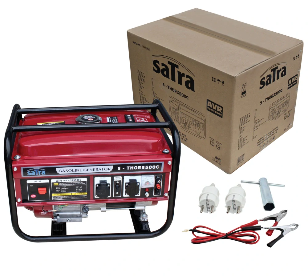 SATRA S-THOR3500C Benzínová elektrocentrála 3kW