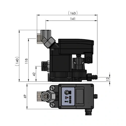 LD101L elektronický bezeztrátový odpouštěč kondenzátu 1/2", 0,2 - 16bar