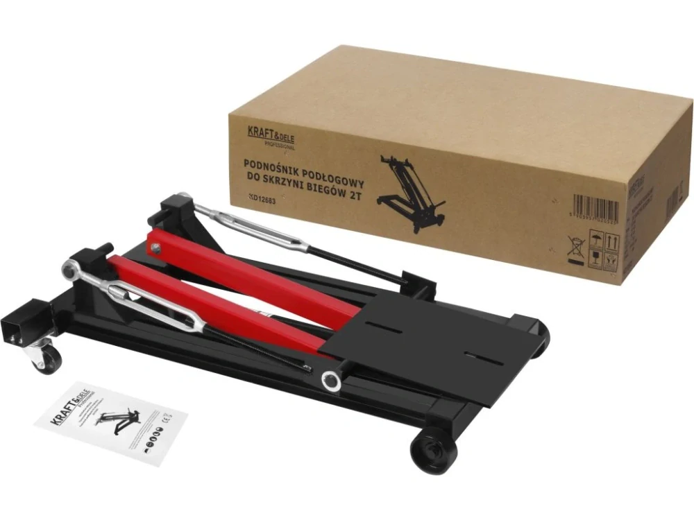 KRAFT&DELE KD12683 Hydraulický podlahový zvedák převodovky 2 t