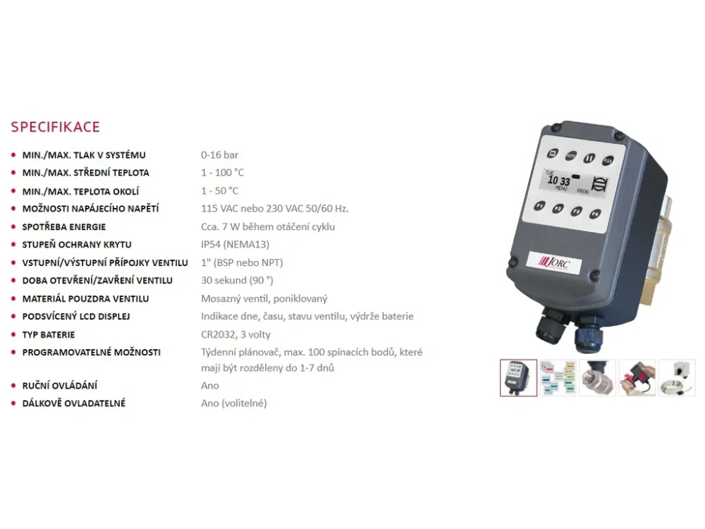 JORC AIR-SAVER G1 automatický ventil pro úsporu stlačeného vzduchu