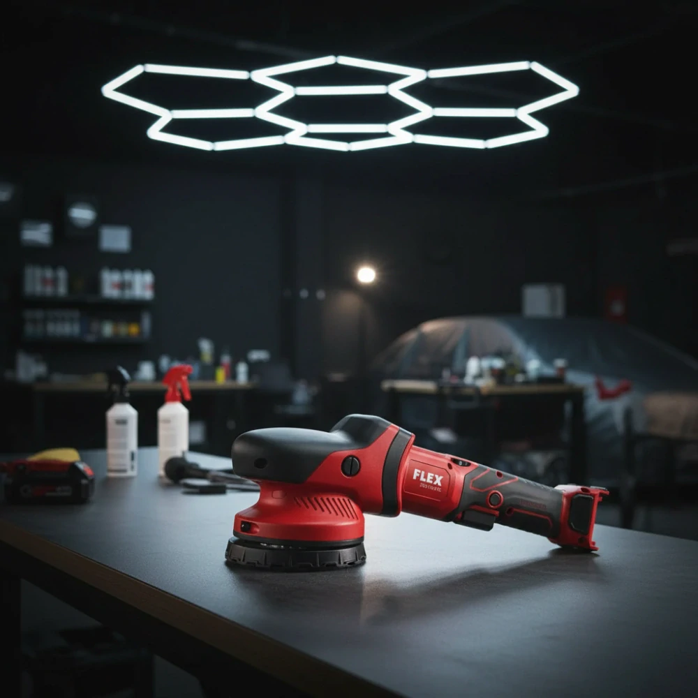 FLEX XCE 8 125 18.0-EC C aku excentrická leštička s nuceným pohonem 18V, bez aku, - 493872