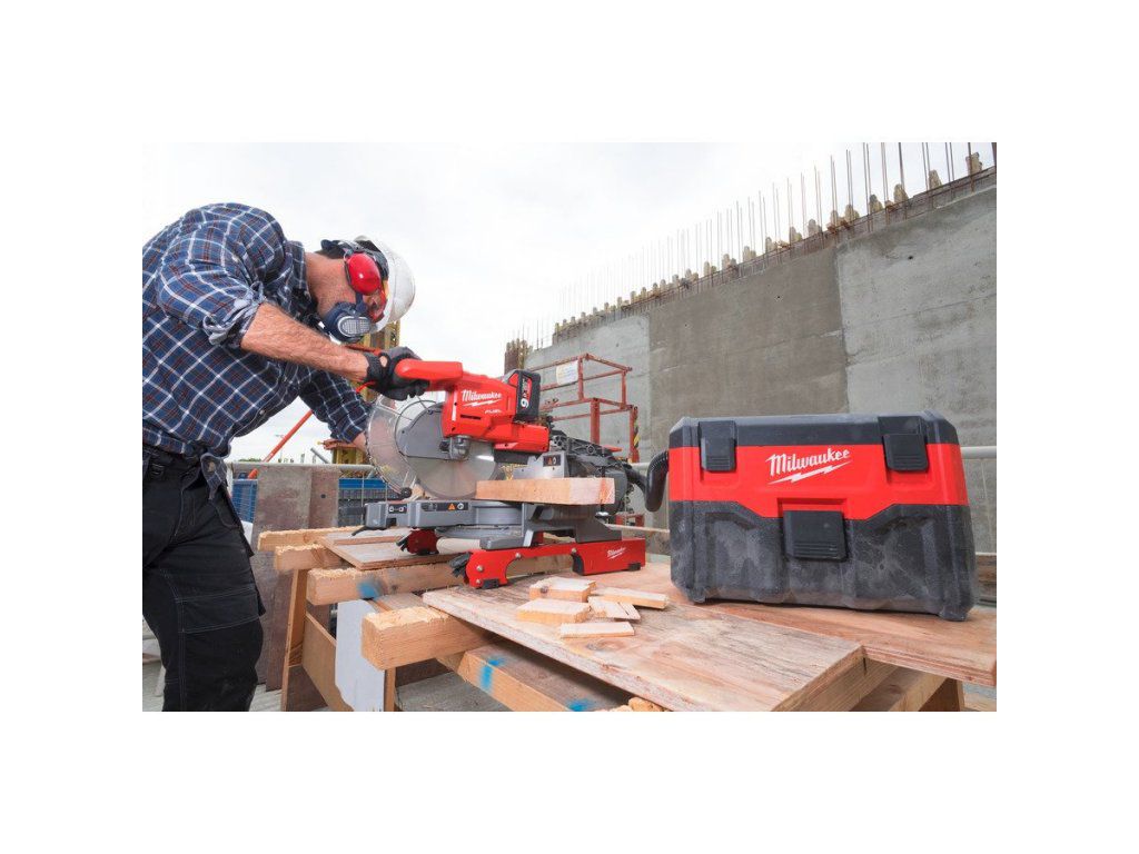 Milwaukee M18 VC 2-0 Aku vysavač morké/suché sání 7,5l, 18V (bez aku) - 4933464029