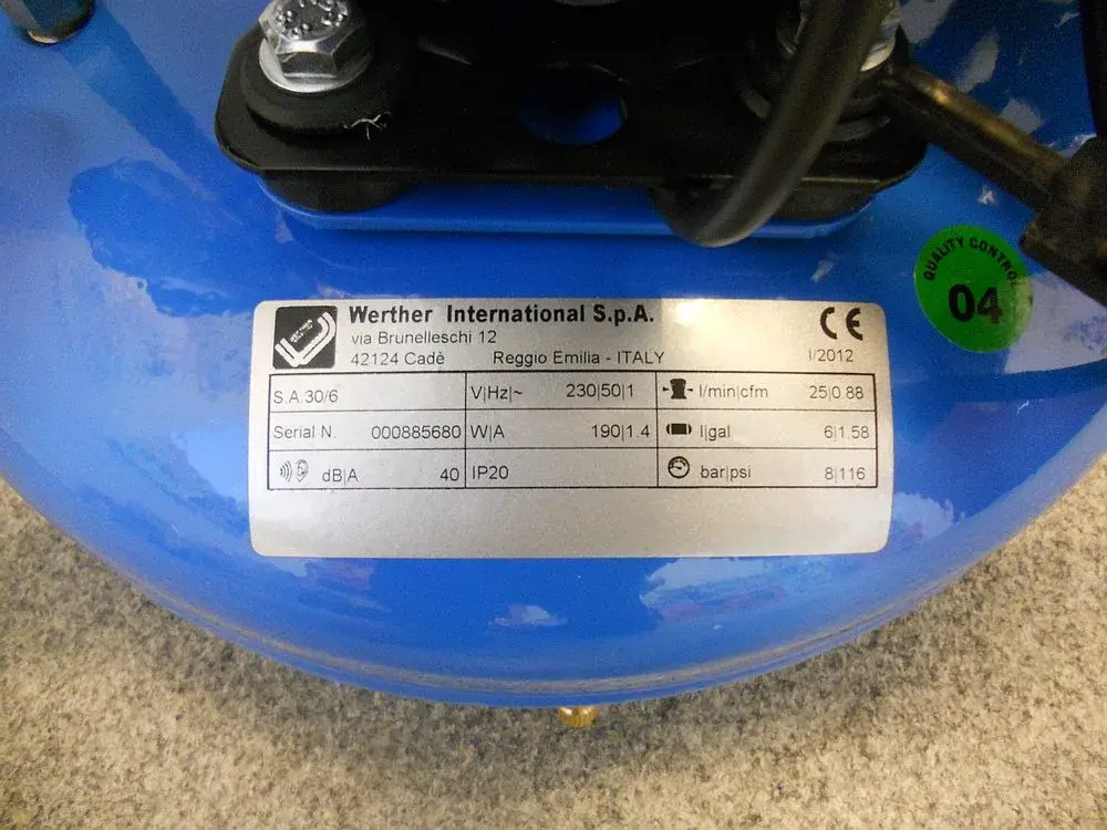 Nuair MECA DECO JUNIOR 30 ultra tichý olejový kompresor - 9045303