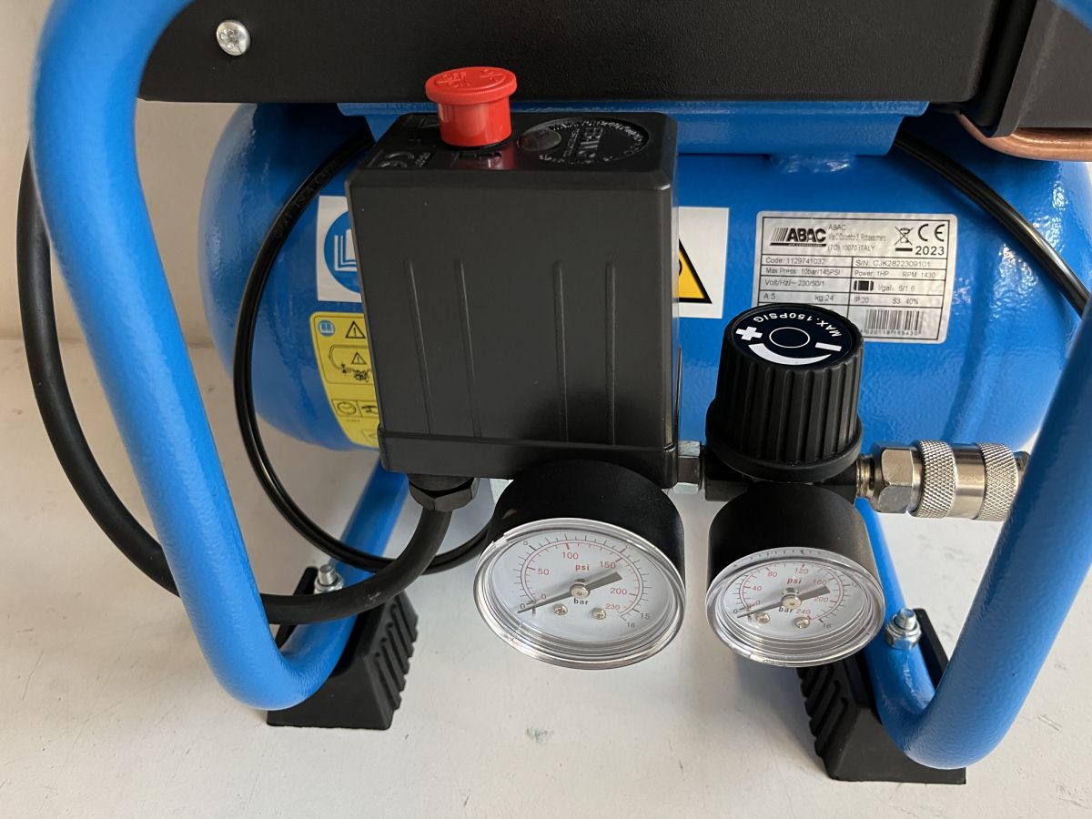 ABAC Line OSS10P-0,75-6RM odhlučněný bezolejový kompresor 0,75kW