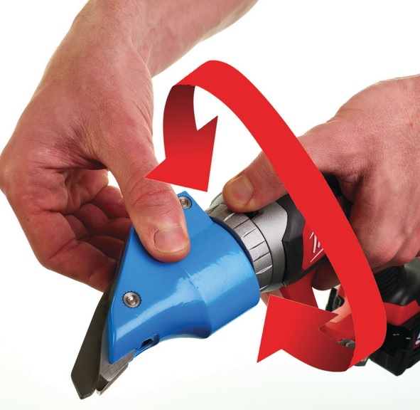 MILWAUKEE M18 BMS20-0 Aku nůžky na plech 18V (bez aku) - 4933447935