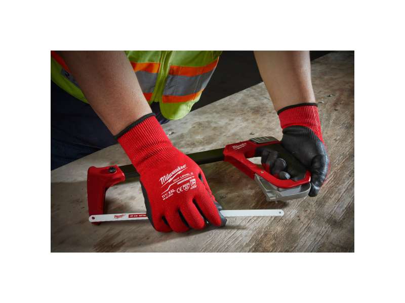 MILWAUKEE Rukavice odolné proti proříznutí Stupeň 1, vel L/9 - 12ks - 4932471615