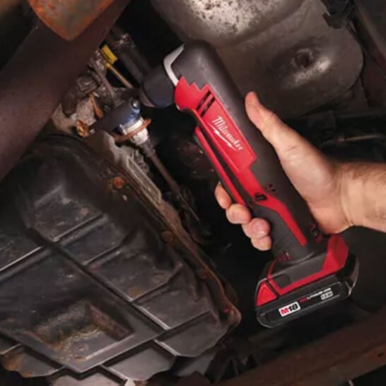 MILWAUKEE C18 RAD-0 Aku pravoúhlý šroubovák-vrtačka 18V (bez aku) - 4933427189