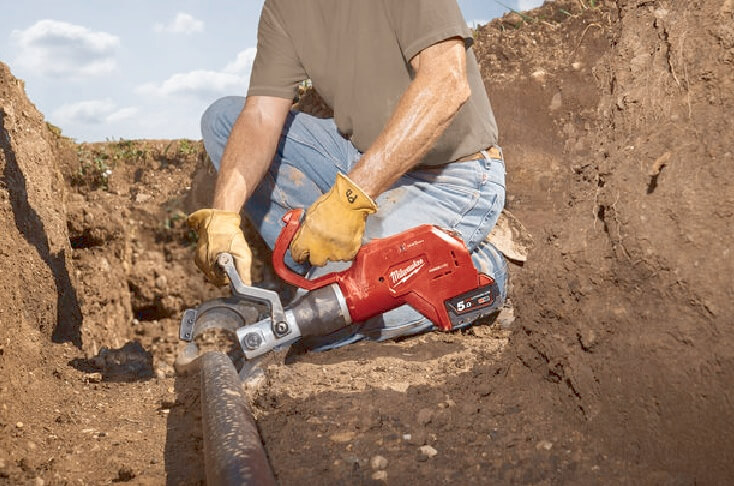 MILWAUKEE M18 HCC75-0C FORCE LOGIC™ hydraulické kleště na kabely 18V (bez aku) - 4933459268